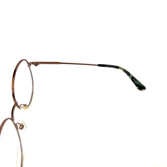 New TORY BURCH Frames Round Metal Glasses TB 1057 3141 51 18 140 Satin Bronze - Picture 8 of 13